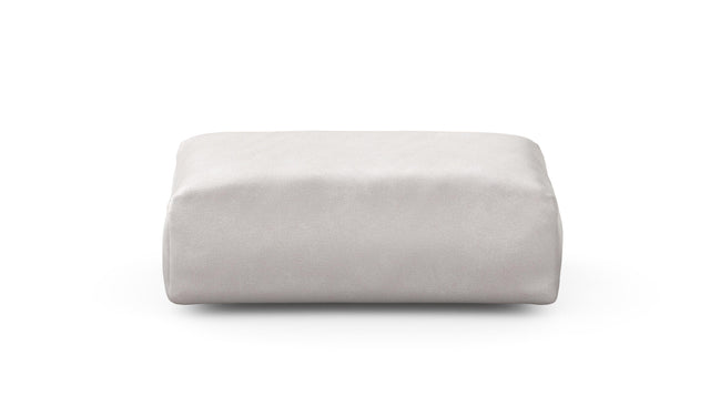 sofa seat cover - velvet - creme - 41in x 25in