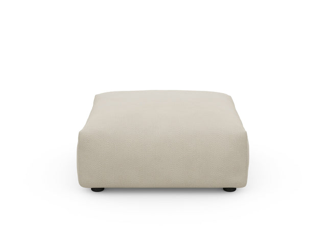 sofa seat cover - pique - beige - 33in x 33in