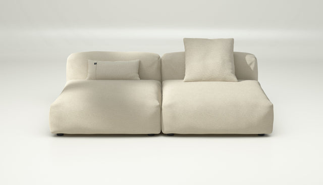 vetsak | Sofa Set 01 Large - loop loop - duna | Modular Sofa | 3.5 Seater