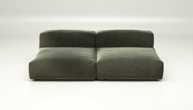 vetsak | Sofa Set 01 Large - Suave - Pine | Modular Sofa | 3.5 Seater