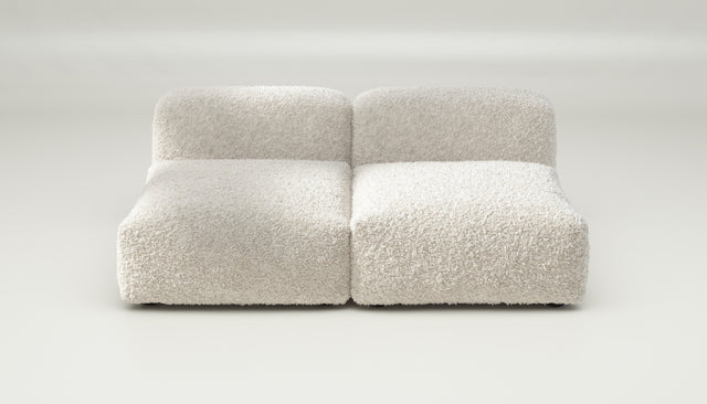 vetsak | Sofa Set 01 Medium - doodle - creme | Modular Sofa | 2.5 Seater