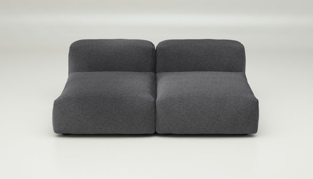 vetsak | Sofa Set 01 Medium - loop loop - anthracite | Modular Sofa | 2.5 Seater