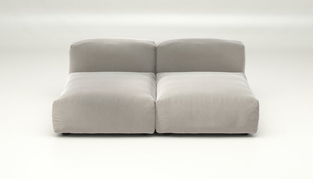 vetsak | Sofa Set 01 Medium - Suave - Clay | Modular Sofa | 2.5 Seater