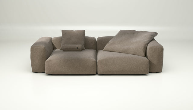 vetsak | Sofa Set 02 Large - loop loop - taupe | Modular Sofa | 3.5 Seater | Big Sofa