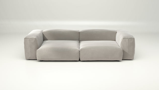 vetsak | Sofa Set 02 Large - Suave - Clay | Modular Sofa | 3.5 Seater | Big Sofa