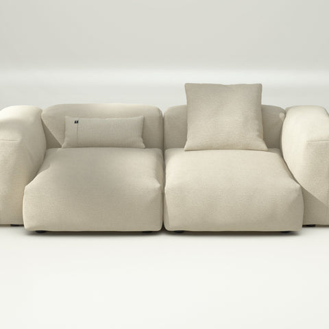 vetsak | Sofa Set 02 Medium - Loop Loop - Duna | Modular Sofa | 2.5 Se ...