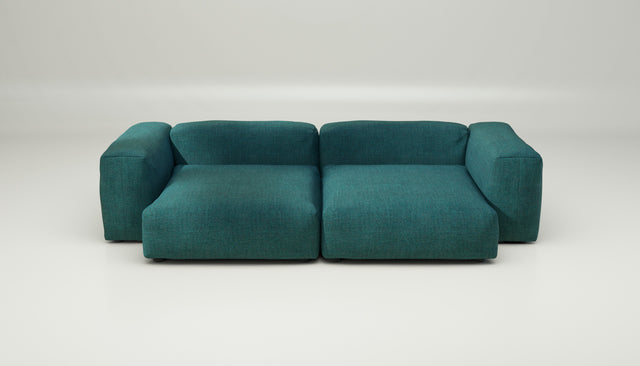 vetsak | Sofa Set 02 XLarge - pique - cedar | Modular Sofa | 3.5 Seater | Big Sofa