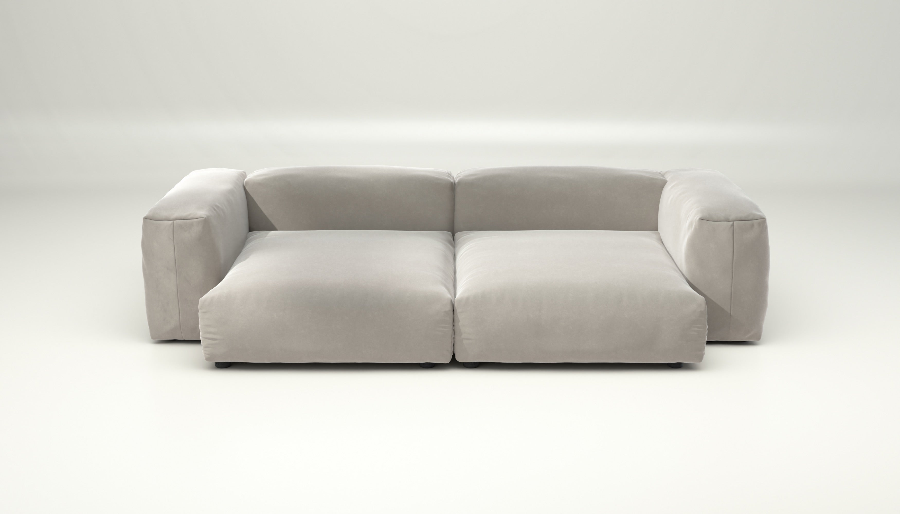 vetsak | Sofa Set 02 XLarge - Suave - Clay | Modular Sofa | 3.5