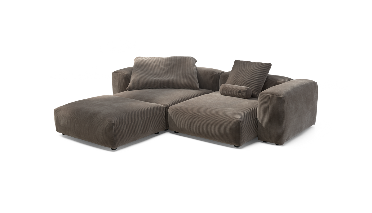 vetsak | Sofa Set 03 - Cord Velour - Mocha | Modular Sofa | 3.5