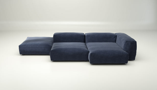 vetsak | Sofa Set 09 - The Island - suave - navy | Modular Sofa | 7 Seater | Sofa Island