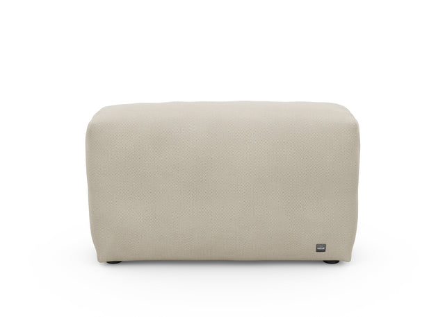 sofa side - pique - beige - 41in x 12in