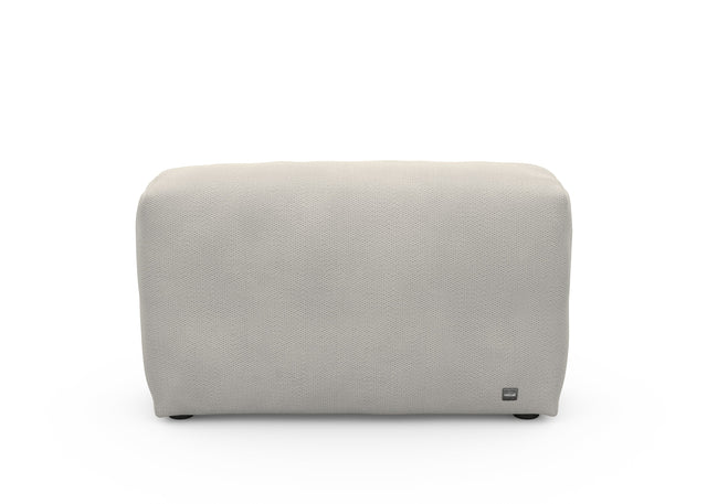 sofa side - pique - light grey - 41in x 12in