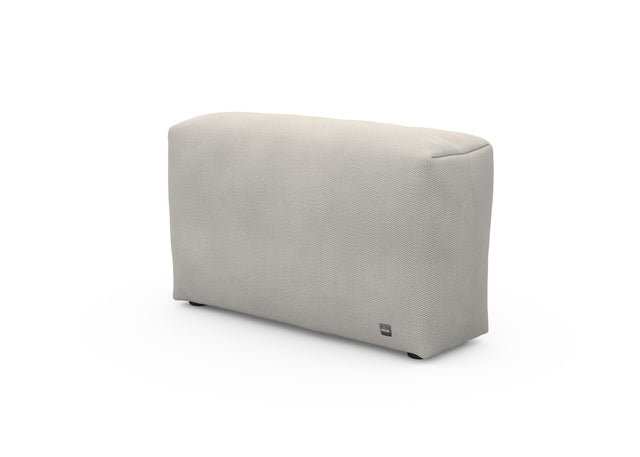 sofa side - pique - light grey - 41in x 12in