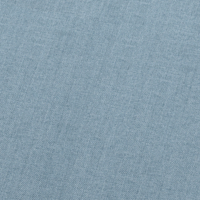 sofa side cover 33x12 - herringbone - light blue