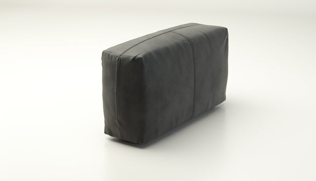 vetsak | Sofa Side Large - leather - dark grey