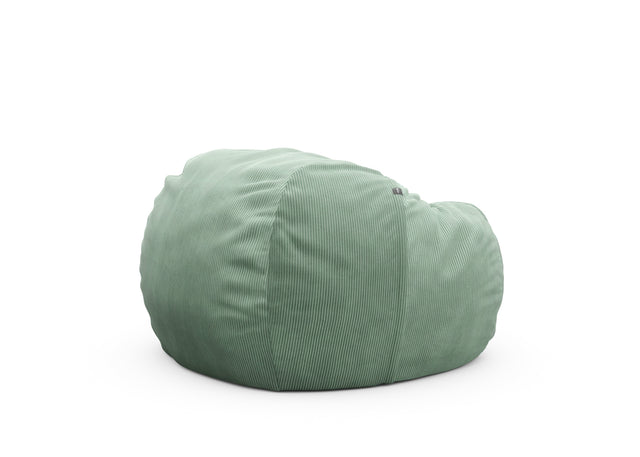 the beanbag - cord velour - duck egg - 43in x 27in