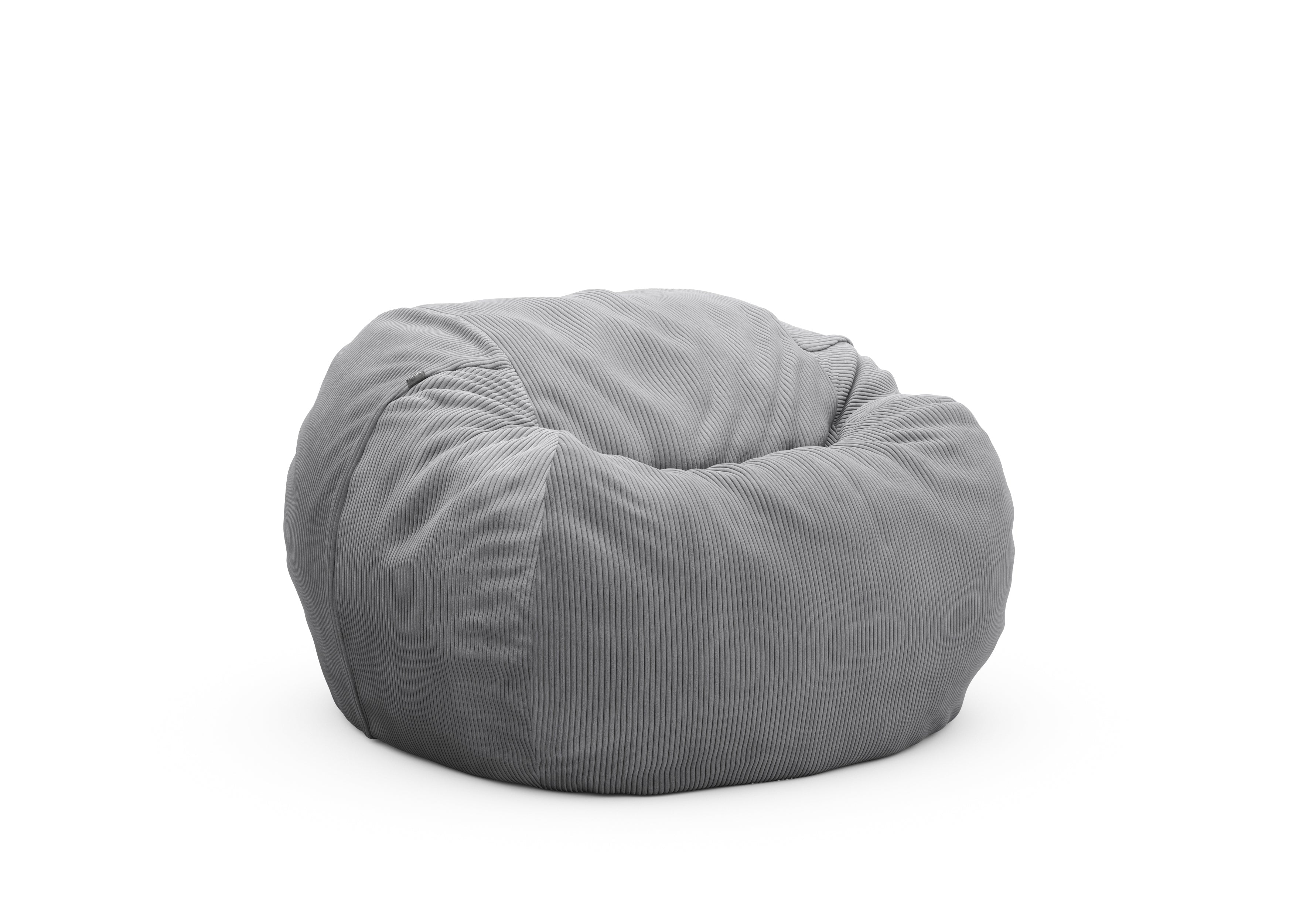 Vetsak Beanbag Medium Cord Velours light grey vetsak