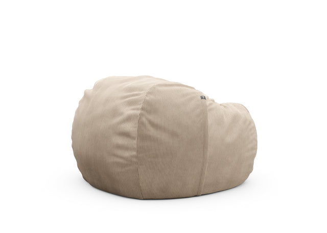 the beanbag - cord velour - sand