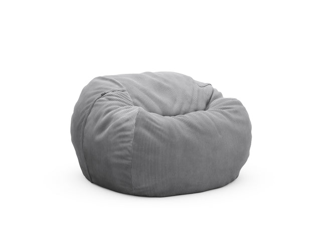 vetsak | Cover Beanbag Medium - Cord Velour - Light Grey