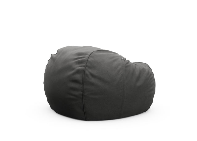 the beanbag - linen - anthracite - 43in x 27in