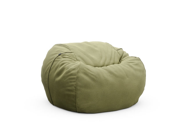 the beanbag - linen - olive - 43in x 27in