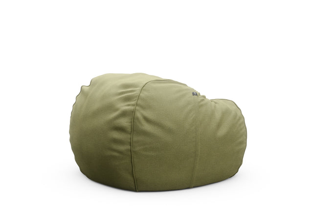 the beanbag - linen - olive - 43in x 27in