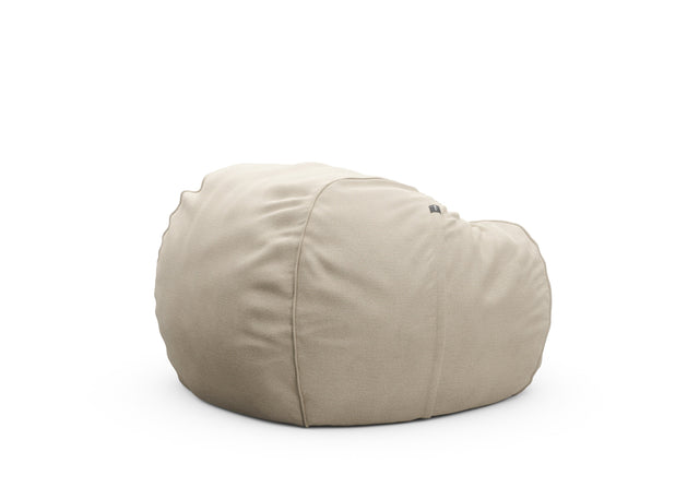 the beanbag - linen - platinum - 43in x 27in