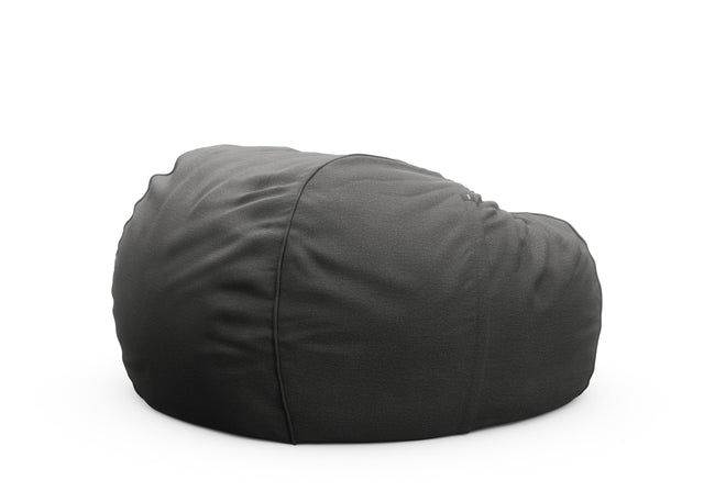 the jumbo beanbag - linen - anthracite - 55in x 35in