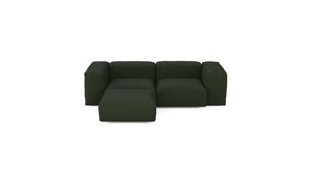 three module chaise sofa - loop loop - mousse - 106in x 78in