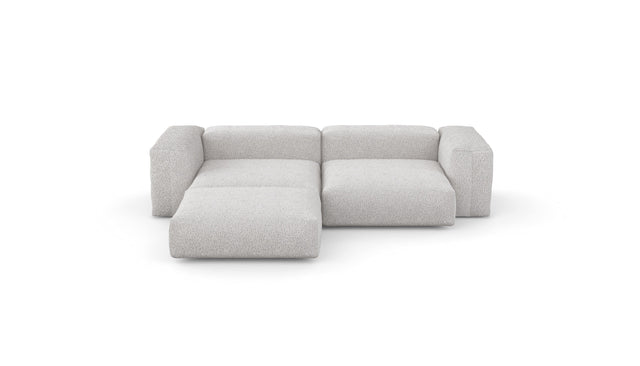 three module chaise sofa - loop loop - bounty - 90in x 78in