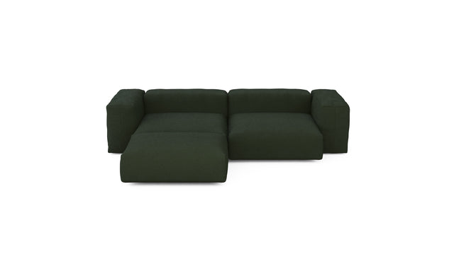 three module chaise sofa - loop loop - mousse - 90in x 78in