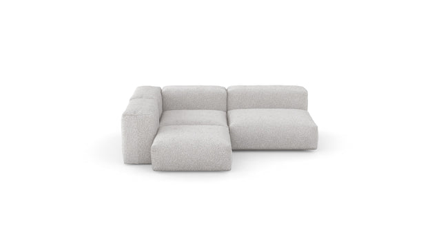 three module corner sofa - loop loop - bounty - 78in x 78in