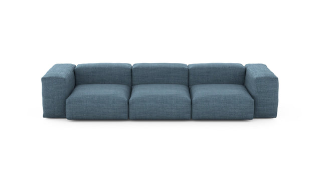 Preset three module sofa - pique - dark blue - 314cm x 115cm