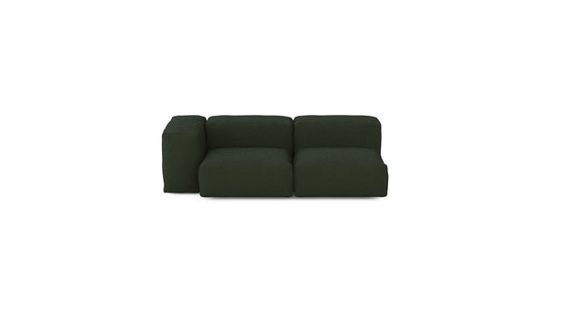 two module chaise sofa - loop loop - mousse - 78in x 45in