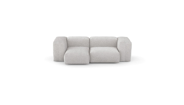 two module chaise sofa - loop loop - bounty - 82in x 45in