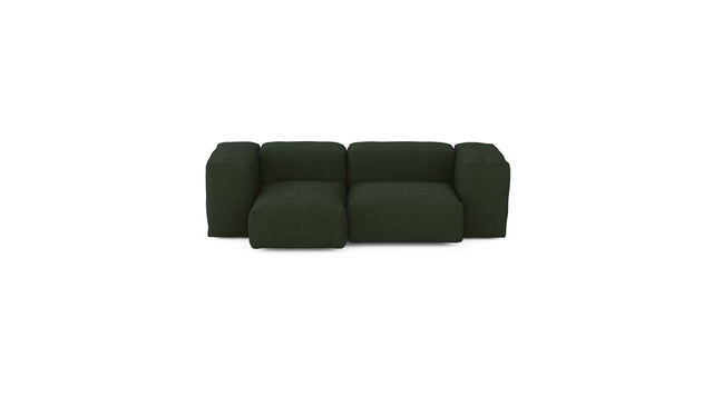 two module chaise sofa - loop loop - mousse - 82in x 45in