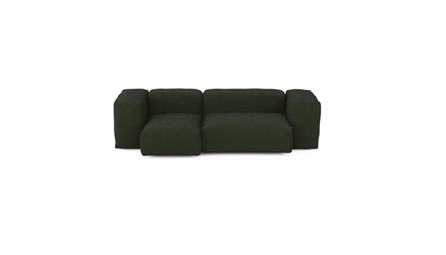 two module chaise sofa - loop loop - mousse - 90in x 45in