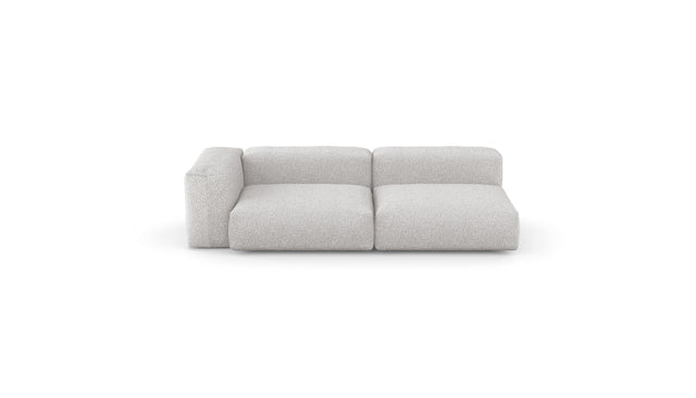 two module chaise sofa - loop loop - bounty - 94in x 37in