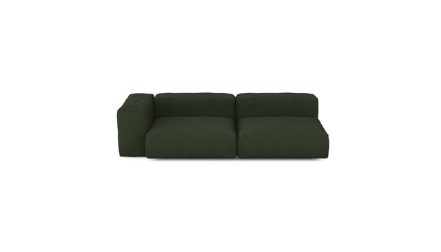 two module chaise sofa - loop loop - mousse - 94in x 37in