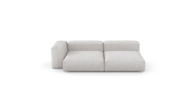 two module chaise sofa - loop loop - bounty - 94in x 45in