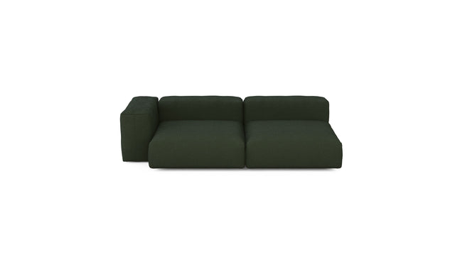 two module chaise sofa - loop loop - mousse - 94in x 45in