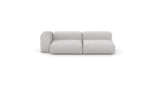 two module chaise sofa - loop loop - bounty - 94in x 53in