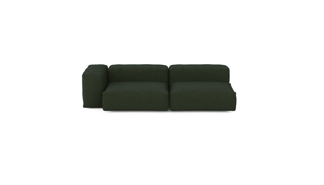 two module chaise sofa - loop loop - mousse - 94in x 53in