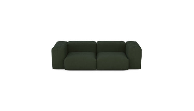 two module sofa - loop loop - mousse - 106in x 45in