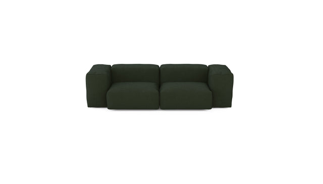 two module sofa - loop loop - mousse - 106in x 53in