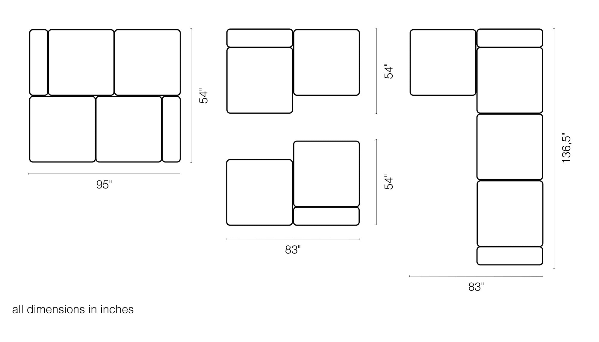 Vetsak Sofa Loveseat L Velvet stone vetsak®