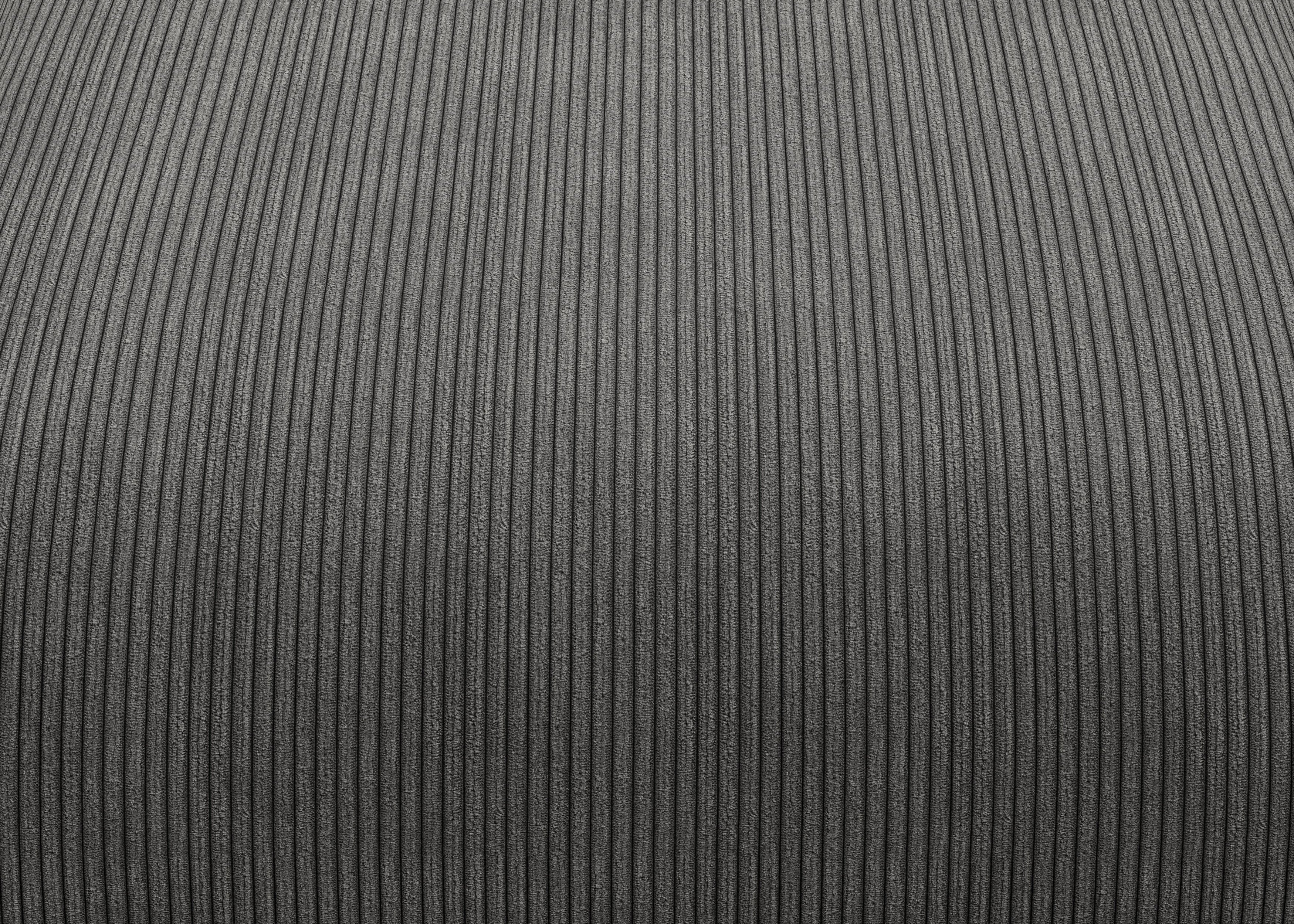 vetsak®-Two Seat Lounge Sofa M Cord Velours dark grey