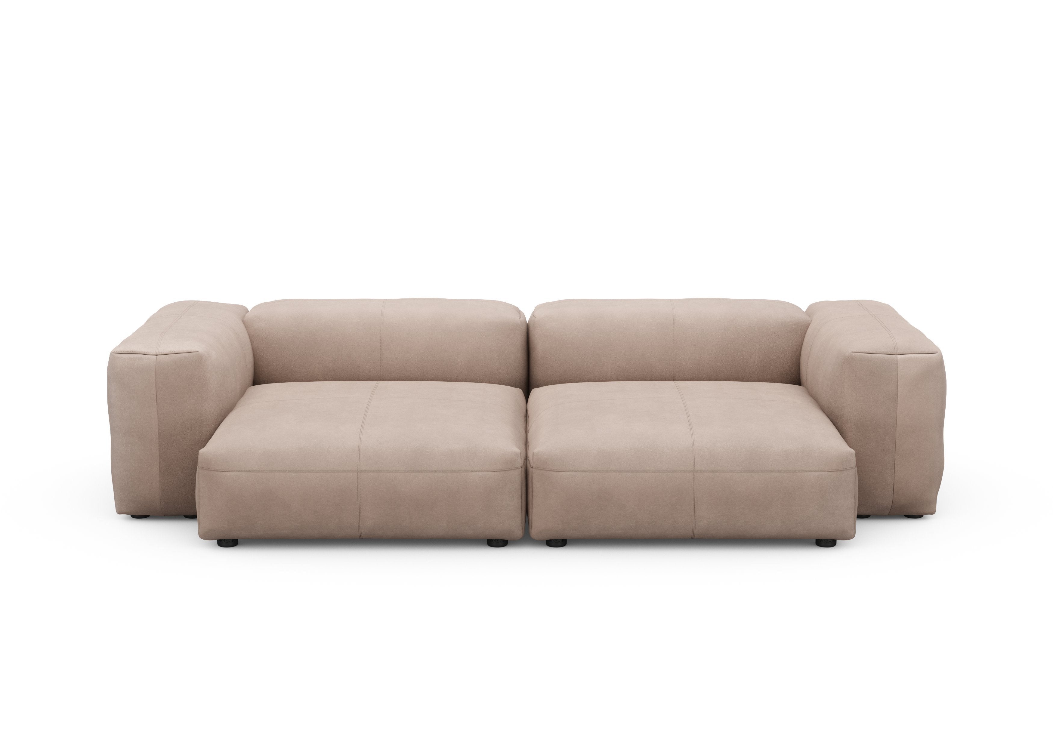 vetsak®-Two Seat Sofa L Leather stone