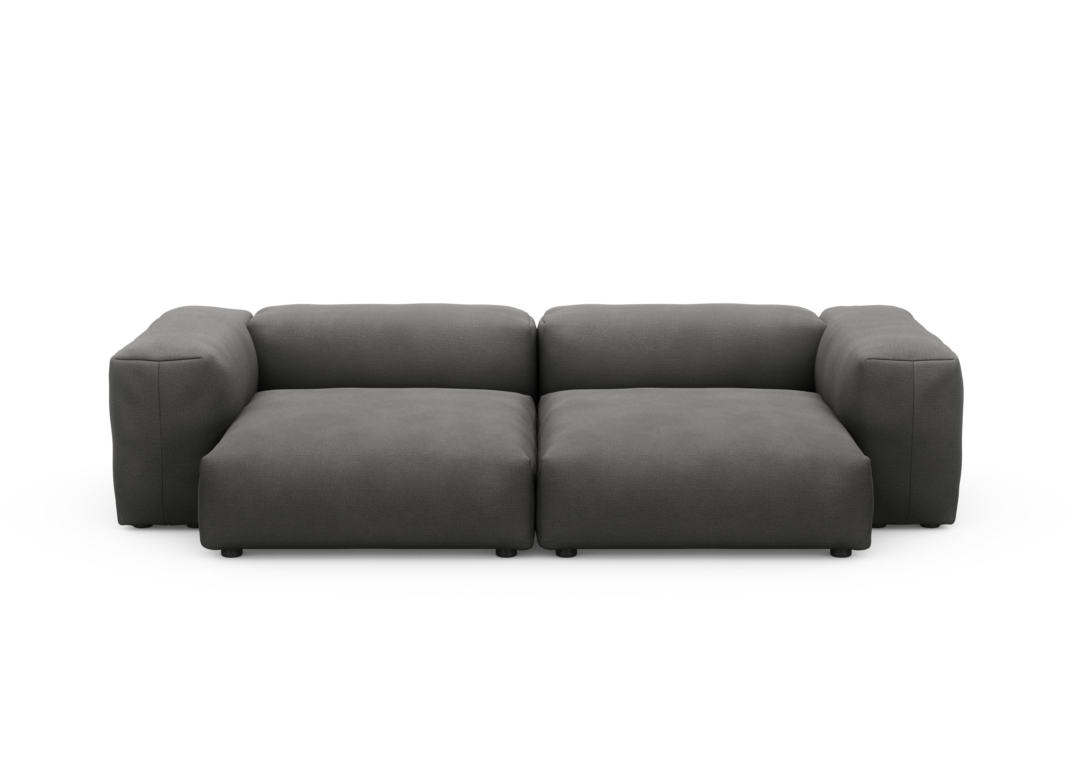 vetsak®-Two Seat Sofa L Linen anthracite