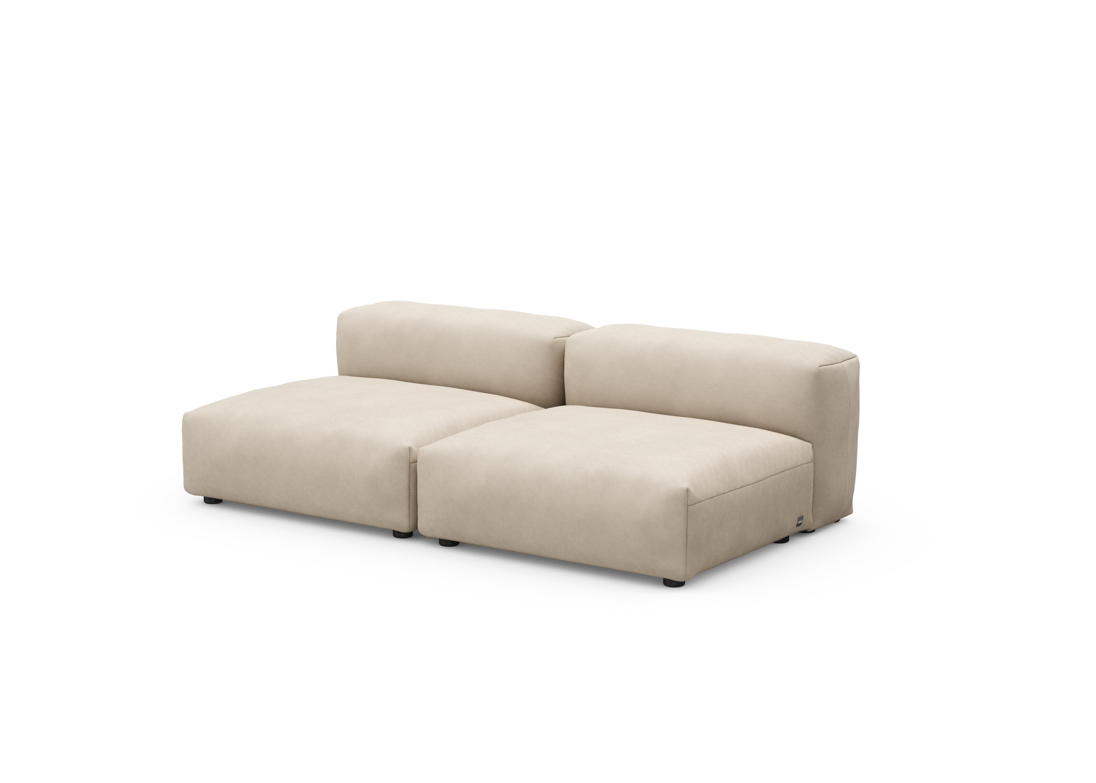 vetsak®-Two Seat Lounge Sofa M Canvas sand